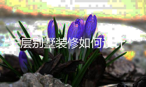 如何修风格别墅装修层别三层设计 三墅装