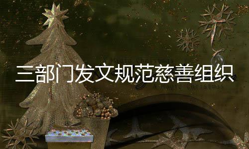本支文规范慈门发织募捐成出三部善组